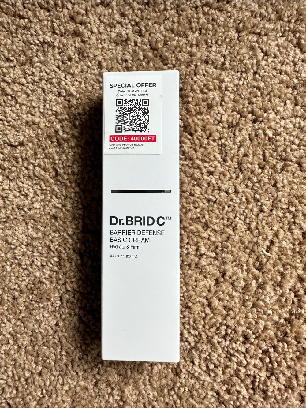 Barrier Defense Basic Cream — White